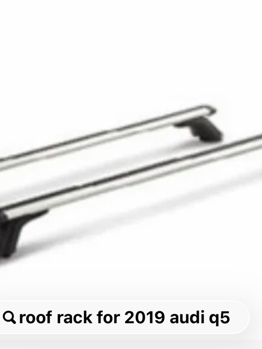 2019 q5 Audi roof rack from dealer